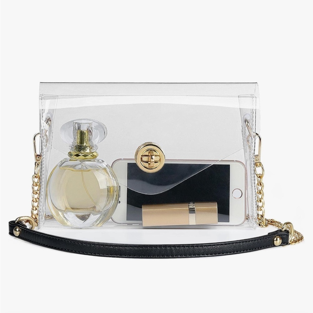 Clear Purse Stadium Approved, Clear Crossbody Shoulder Bag new